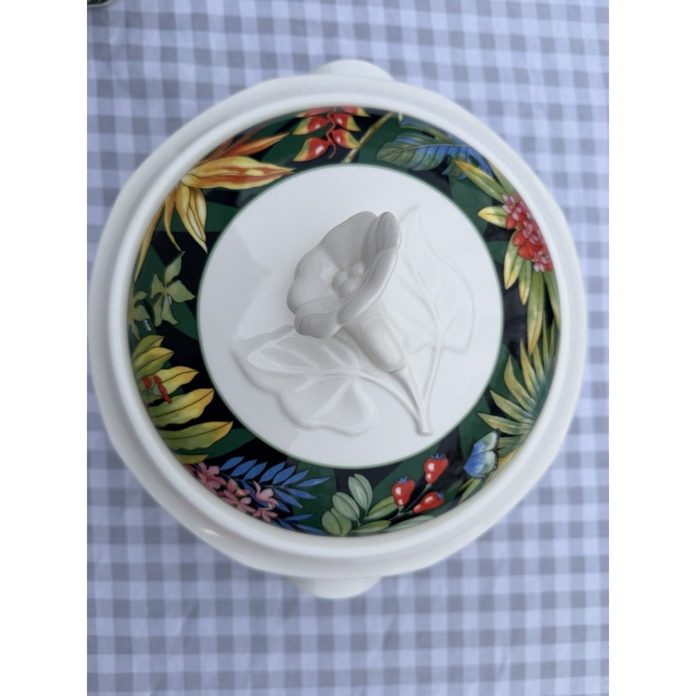 Villeroy‎ And Boch/Gallo Serengeti Covered Vegetable Dish Rare Discontinued - Picture 6 of 8